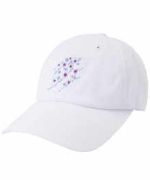 Sakura Ball Cap - White