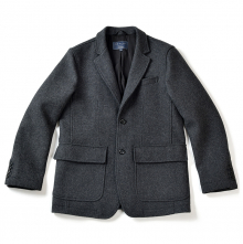 16FW REGULAR WOOL SINGLE JACKET CHARCOAL