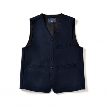 16FW REGULAR WOOL VEST NAVY