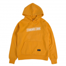 STV. MAIN LOGO HOODY MUSTARD