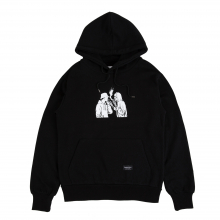 STV. SMOKING BONES HOODY BLACK