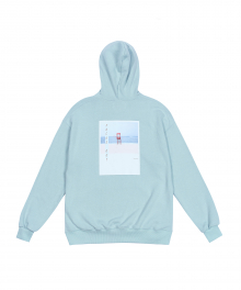 NO PLAN BOX LOGO HEAVY PICTURE PULLOVER MINT