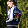 [THE ROLLING STONES] TATTOO YOU SOUVENIR JACKET (NAVY)
