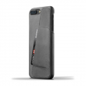 무쪼(MUJJO) Leather Wallet Case for iPhone 7 Plus - Gray