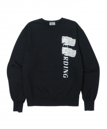 RECORDING CREW NECK T (BLK)