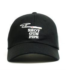 SHOT GUN PIPE BALL CAP (BLACK)