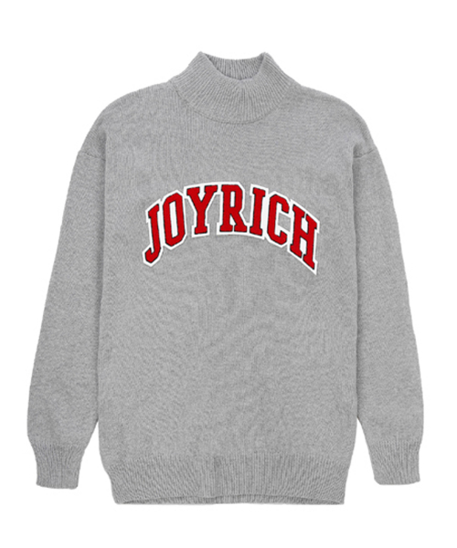 조이리치(JOYRICH) Rich Jock Highneck Sweater - 사이즈 & 후기 | 무신사