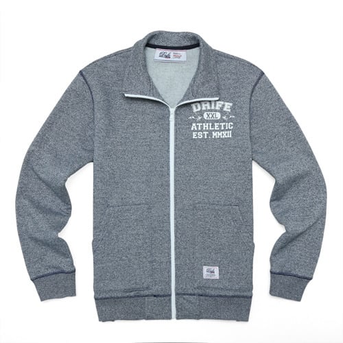 SWEAT ZIPUP-NAVY