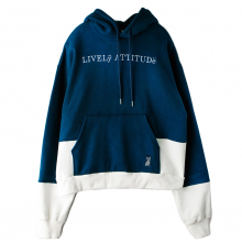 [ROMANTICCROWN]LIVELY WIDE HOODIE_BLUE