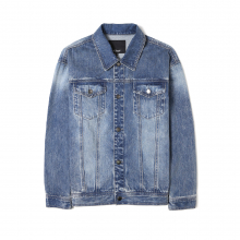 LOOSE FIT LIGHT DENIM JACKET (IK1GFUJ202C)