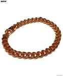 섹스토(SEXTO) [써지컬스틸][변색X]S-02 chain bracelet ROSE GOLD