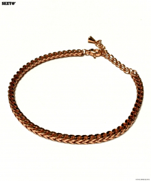 [써지컬스틸]W-TYPE 006 chain bracelet ROSE GOLD