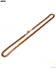 [써지컬스틸]W-TYPE 008 chain necklace ROSE GOLD