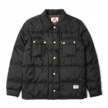 SP BRONX QUILTED SHIRT LS-BLACK