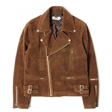 SP GHOST SUEDE RIDER JKT-BROWN