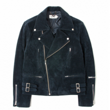 SP GHOST SUEDE RIDER JKT-NAVY