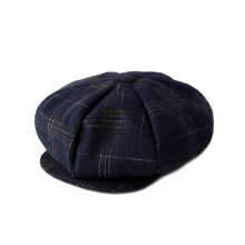 [ROMANTICCROWN]NEWS BOY CAP_NAVY