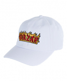 Varzar flame logo ballcap white