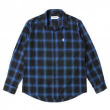 SP LUFKIN CHECK SHIRT LS-BLUE