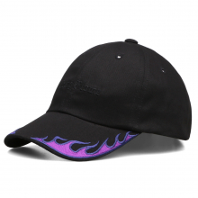 [NYPM] NASTY FLAME CAP (BLK-PURPLE)