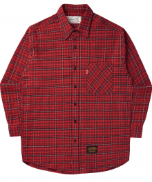 Tile Check Shirts 2 - Red