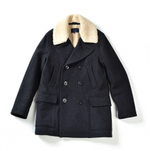 16FW PEA COAT CHARCOAL