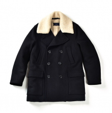 16FW PEA COAT BLACK