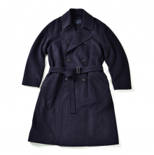 16FW OVERSIZED TRENCH COAT NAVY