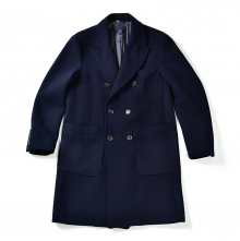 16FW DOUBLE BREASTED COAT NAVY