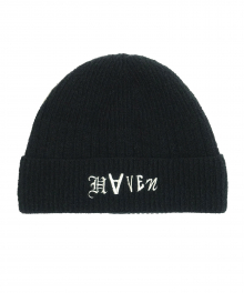 HAVEN WOOL BEANIE (BLACK)