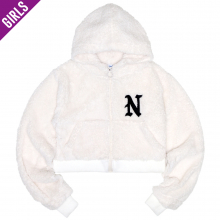 [NYPM] FRUFFY NASTY ZIPUP HOODY (WHITE)