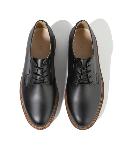 피렌체 아뜨리에(firenzeatelier) 우드웰트 경량 블랙아웃솔 캐주얼 더비슈즈 5400-F [BLACK FG]
