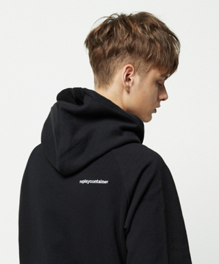 리플레이컨테이너(REPLAY CONTAINER) rc hoody (black)