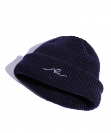 [unisex]SLEEPING NAVY BEANIE