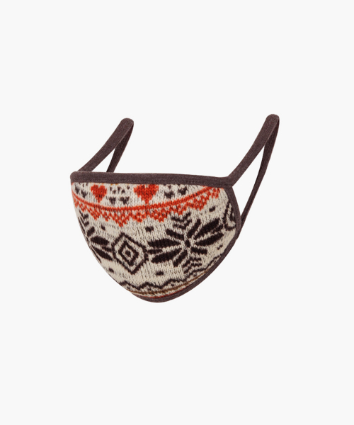 노르딕아일랜드(nordicisland) 오가닉마스크 스노우플레이크 브라운