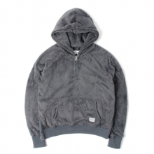 SP JOSHUA RAGLAN FLEECE HOOD LS-GRAY