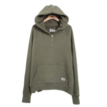 SP JOSHUA RAGLAN BASIC HOOD LS-KHAKI