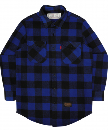 Buffalo Check Shirts - Blue