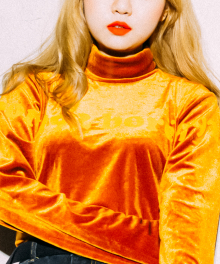 벨벳 폴라 티셔츠 (3 COLOR)