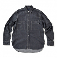 16FW CHAMBRAY SHIRT BLACK