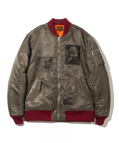 新品未使用 FUCT SSDD DUO TONE MA-1 JACKET L-