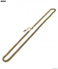 [써지컬스틸]W-TYPE 010 chain necklace GOLD