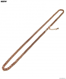 [써지컬스틸]W-TYPE 010 chain necklace ROSE GOLD