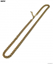 [써지컬스틸]W-TYPE 011 chain necklace GOLD