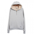 SP JOSHUA RAGLAN FUR HOOD LS-GRAY