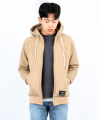 neverflow[기모]hoodie zip-up (beige)
