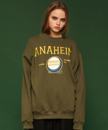 [unisex] Anaheim sweatshirt (khaki)
