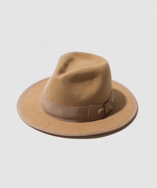 라디얼(RADIALL) RADIALL / ALTON FEDORA HAT / CAMEL - 사이즈 & 후기