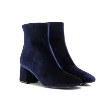 [조셉앤스테이시] Sachetto Ankle Boots Velvet Blue
