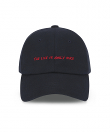 ORDINARY ONLY ONCE NAVY WOOL CAP